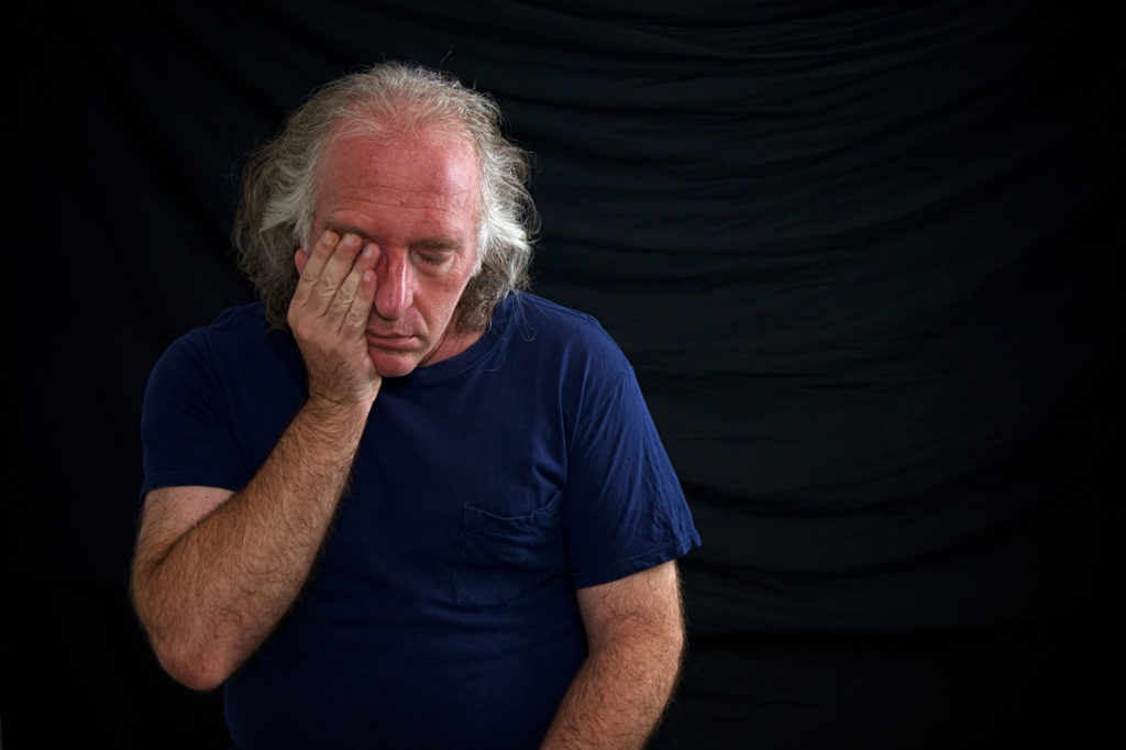 Man unable to sleep due to BPH symptoms